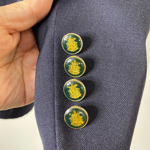 Jean-Paul Germain Paris Mens Size 40 Regular 100% Pure Wool Button Jacket Blazer - Picture 4 of 8